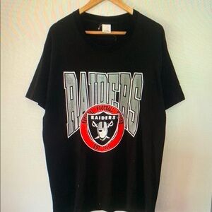 Fruit of the Loom Raiders Black Tee